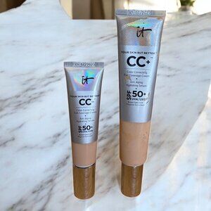 IT Cosmetics CC+ Foundation Cream X2 with SPF 50+ Light Shade
